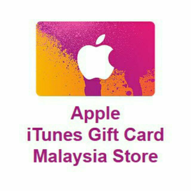 24h 7d Working Apple Itunes Gift Card Malaysia Store Shopee Malaysia