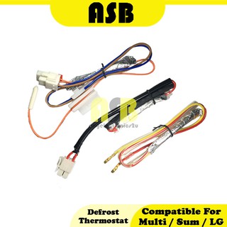 (1pc) ( Compatible : Multi / Universal ) Fridge Defrost Thermostat KS3 7005 / DA-47-00301D / 6615JB2002 ( 2 / 4 Wire )