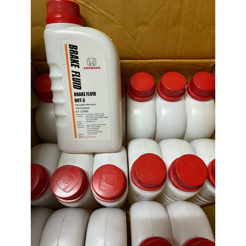 ORIGINAL HONDA GENUINE BRAKE OIL FLUID DOT 3 (500ML) Shopee Malaysia
