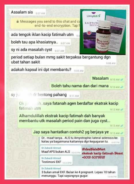 Ekstrak Kacip Fatimah Utm Shopee Malaysia