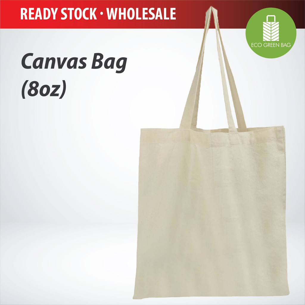 plain tote bag borong malaysia