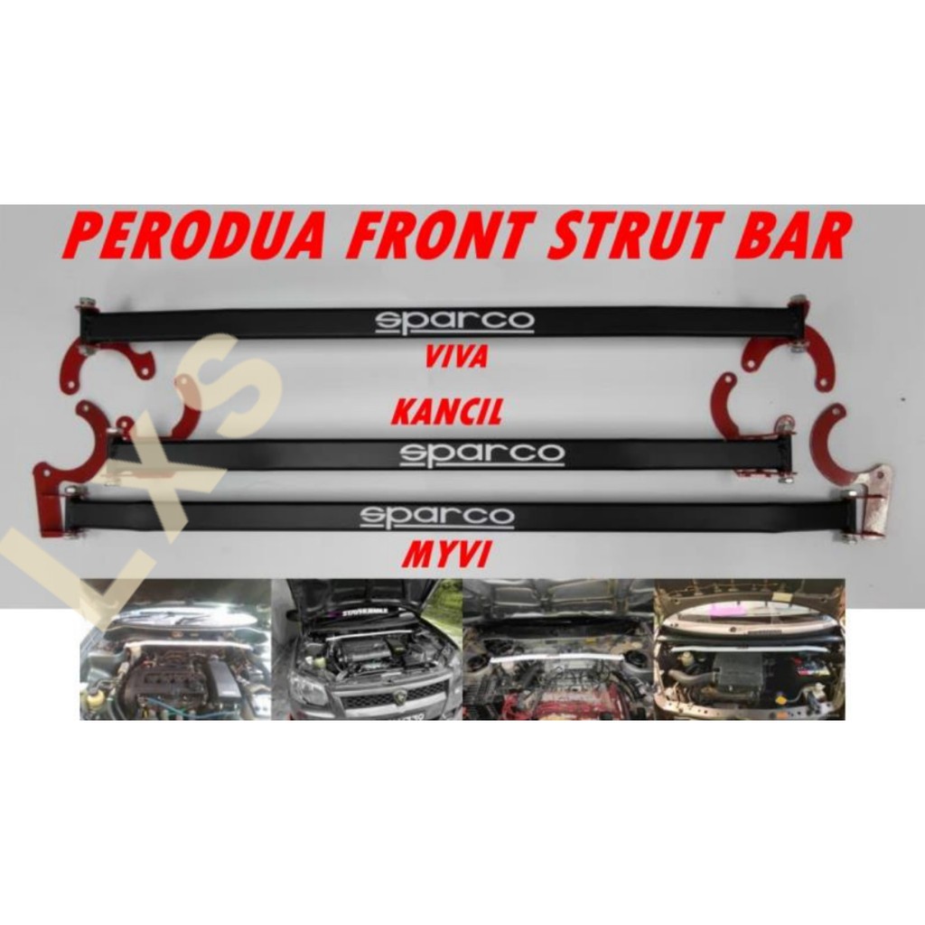 perodua viva kancil myvi front strut bar black Shopee Malaysia