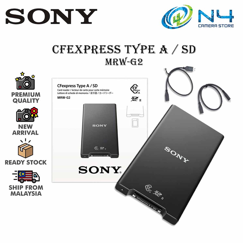 Sony MRW-G2 CFexpress Type A / SD Memory Card Reader | Shopee Malaysia