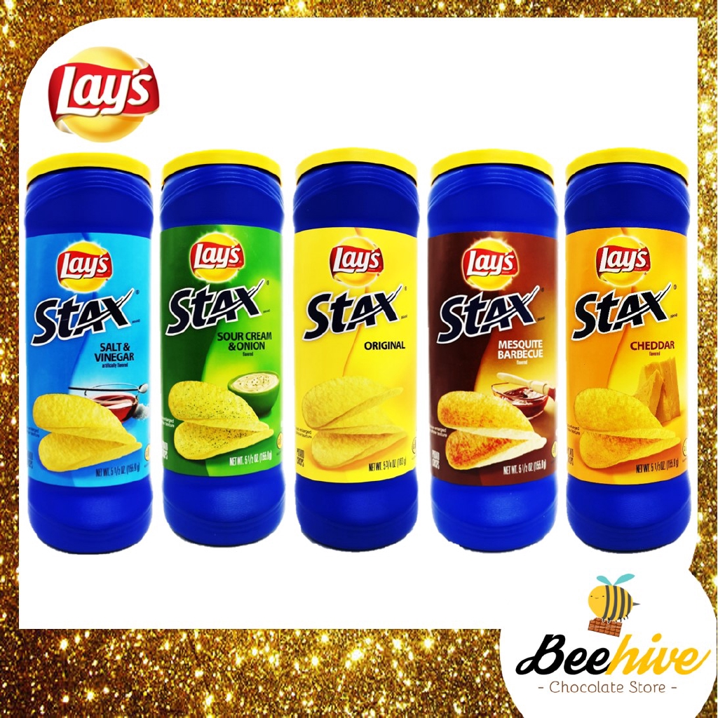 Lays Stax Potato Chips 163g Shopee Malaysia