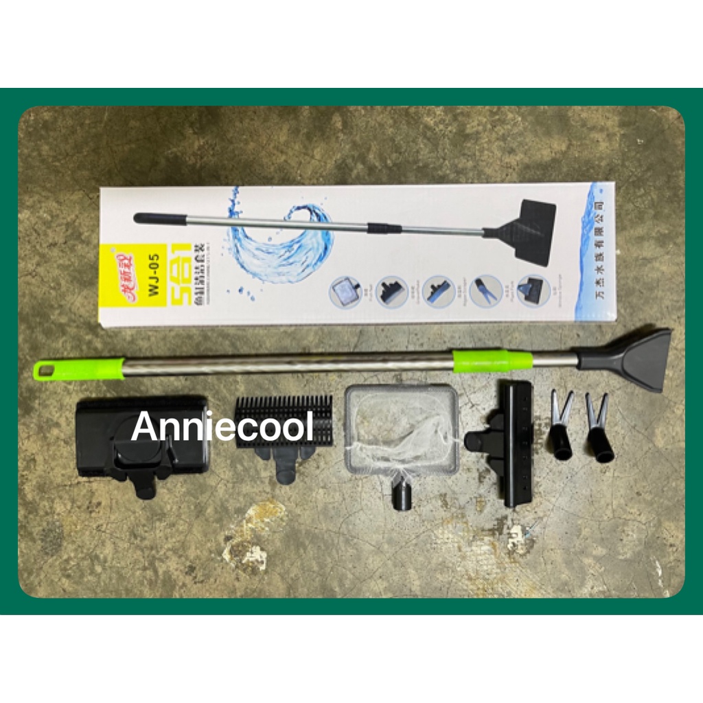 5 in 1 Aquarium Cleaning Tools Fish Tank Aqua scaping Clean Set Fish