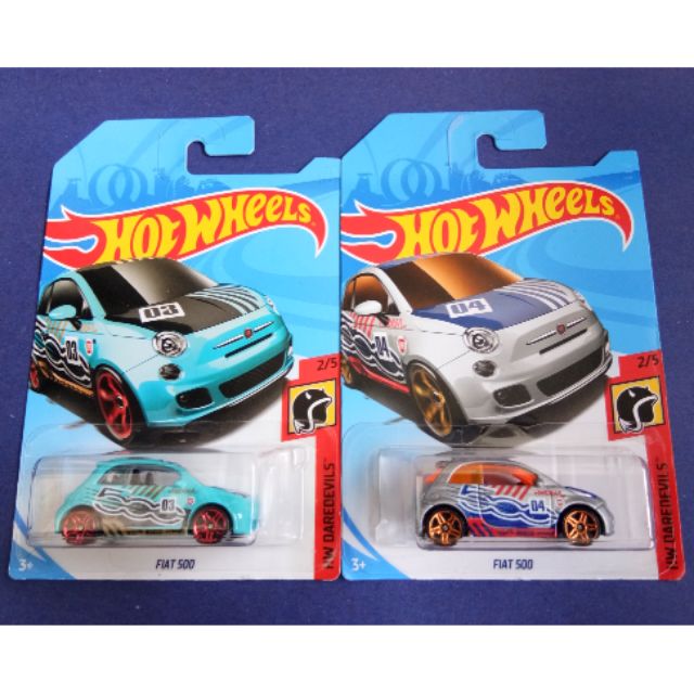 hot wheels fiat 500 hw daredevils