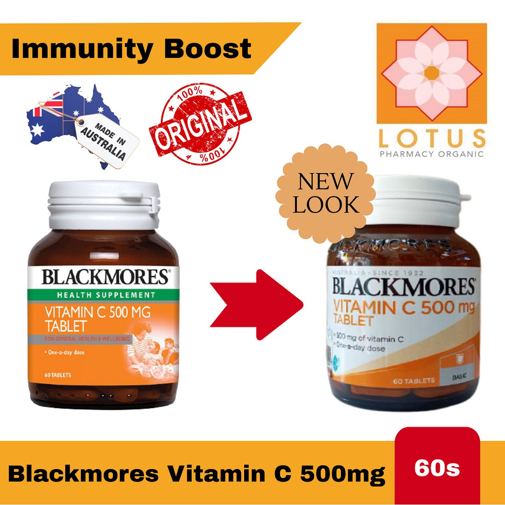 Blackmores Vitamin C 500mg 60s 60s X2 60s X3 60s X6 Expiry Feb 23 Shopee Malaysia