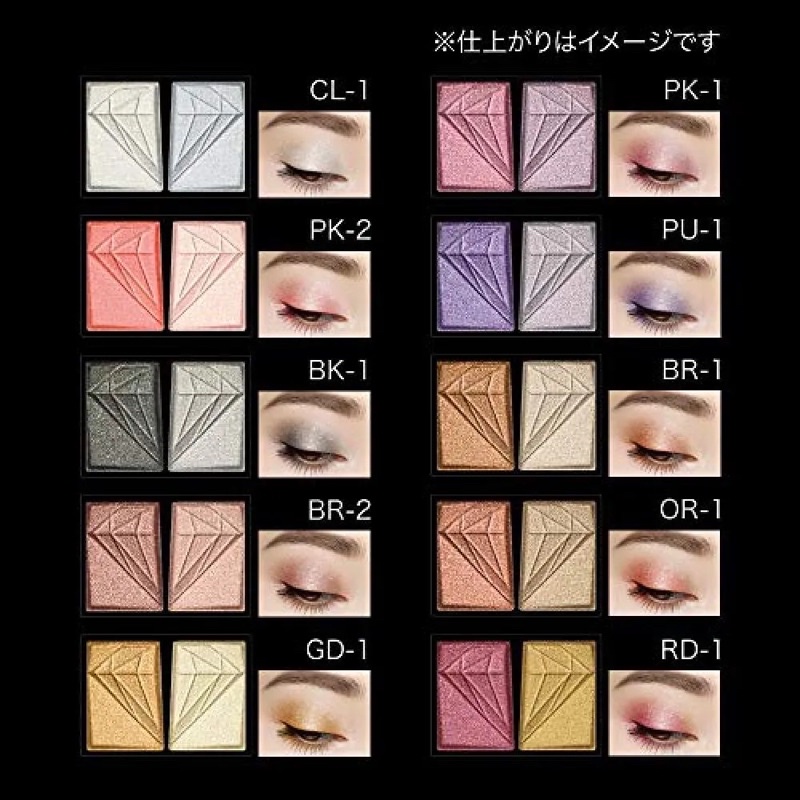 (unboxing)crushed diamond eyes KATE Shopee Malaysia