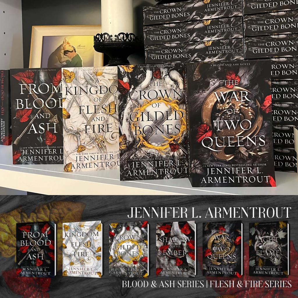 Hc From Blood and Ash & Flesh of Fire Books Series By Jennifer L