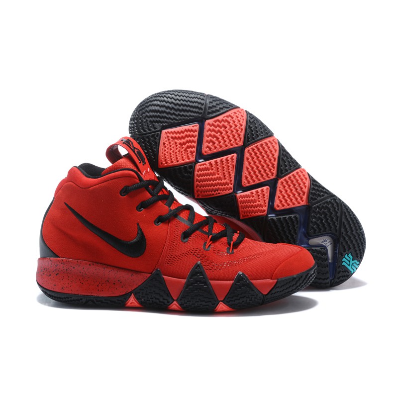 red and black kyrie 4