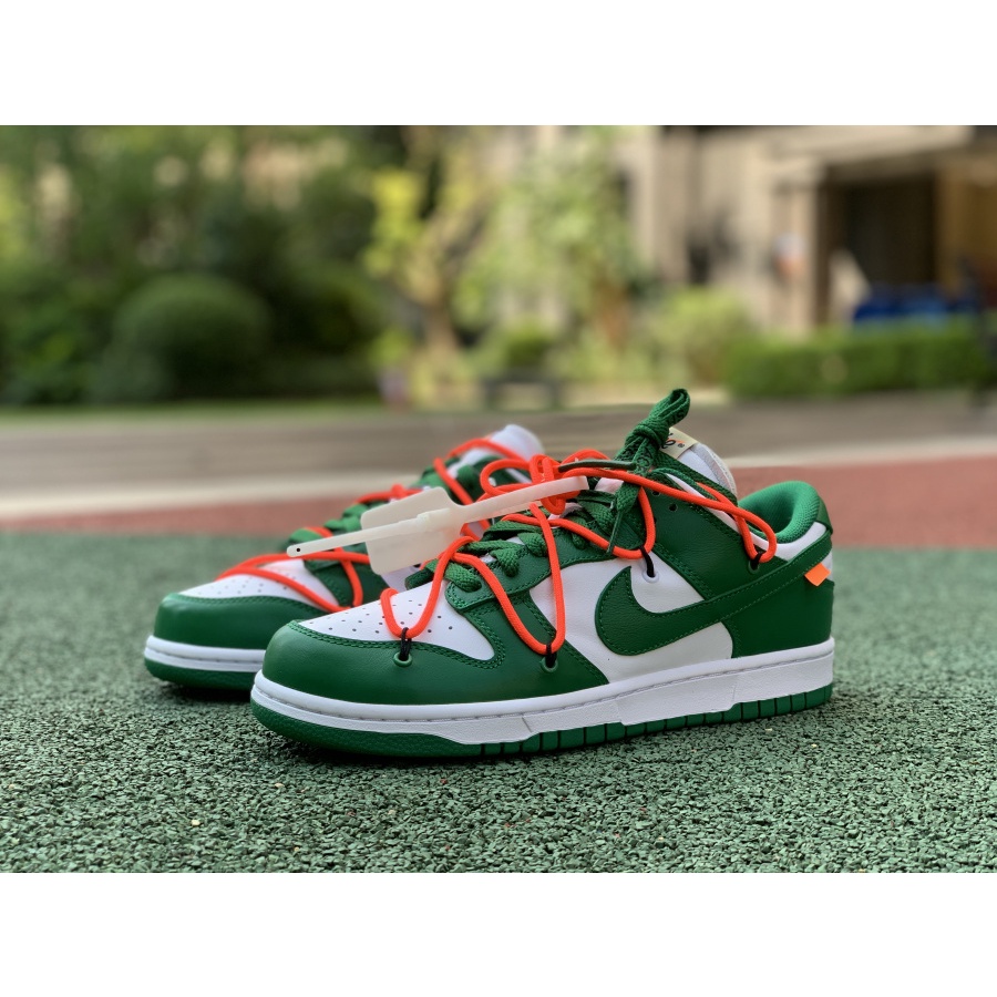 NIKE OFF-WHITE DUNK LOW RED 27cm 即発送可能