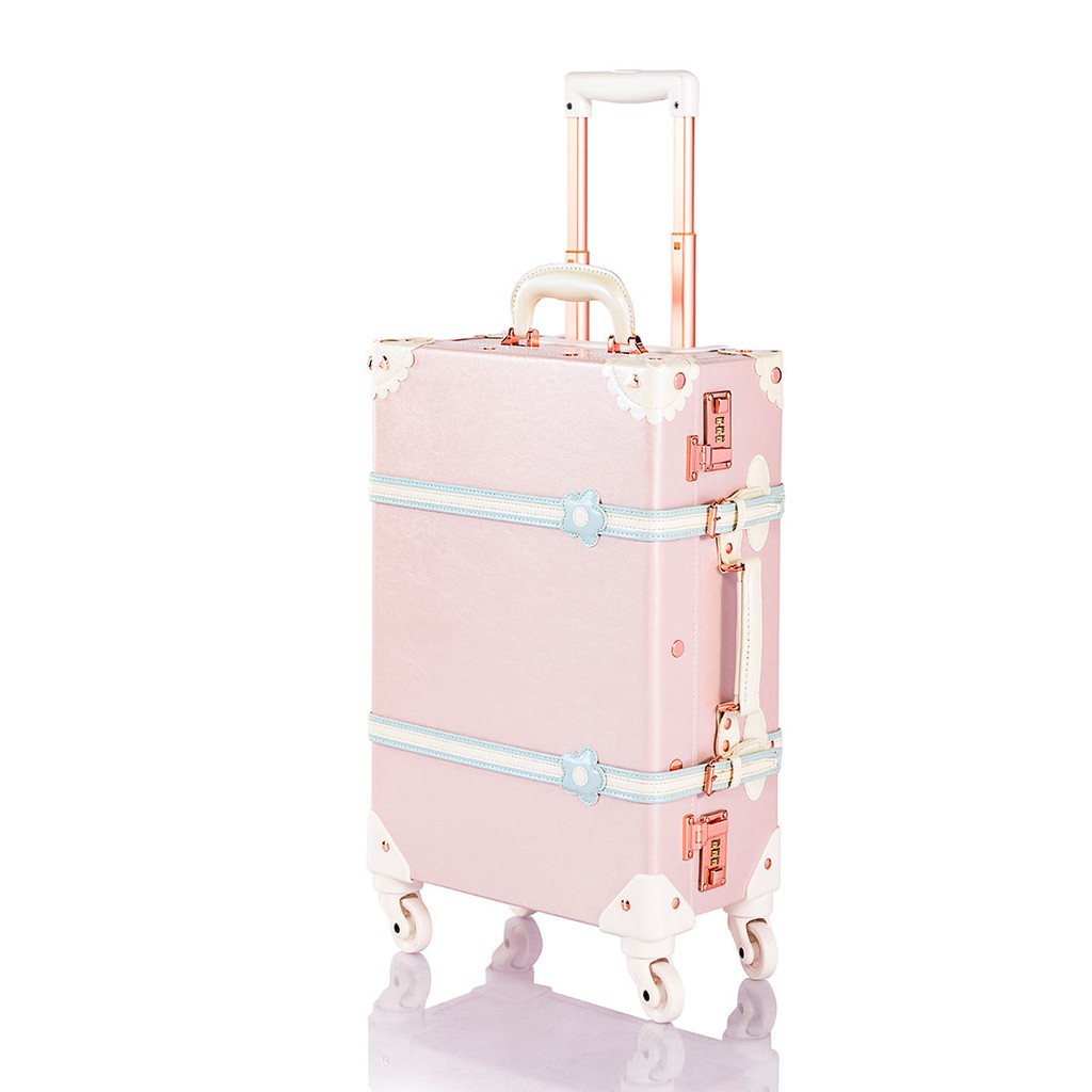 pink suitcase womens