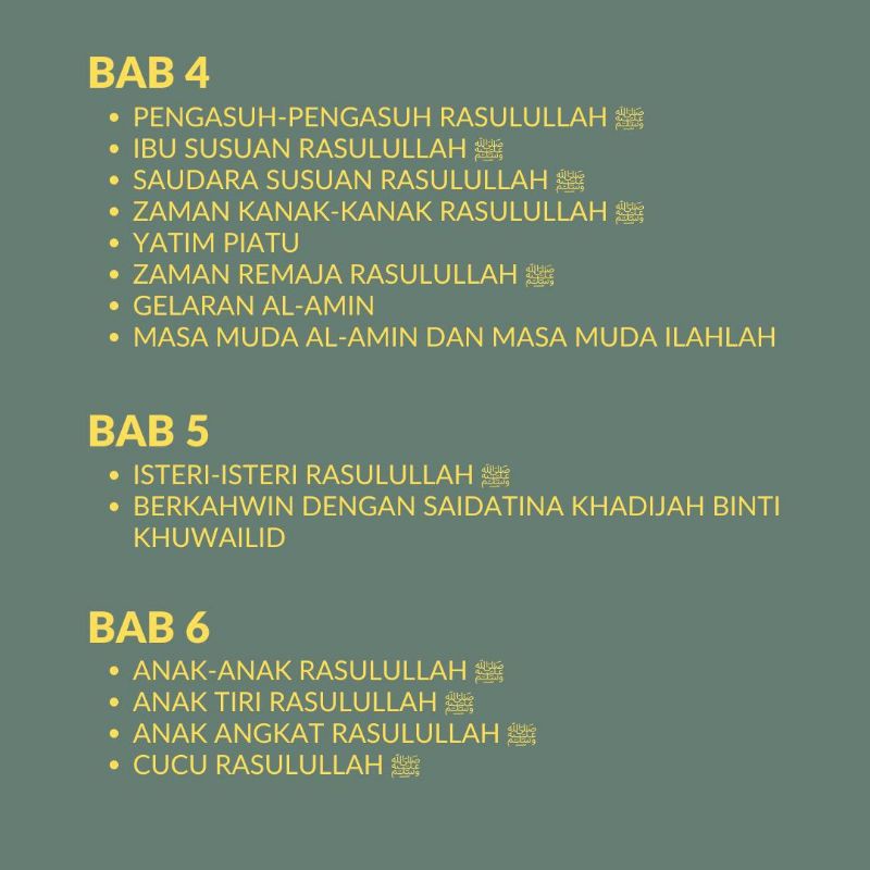 Biografi Agung Rasulullah Saw Shopee Malaysia