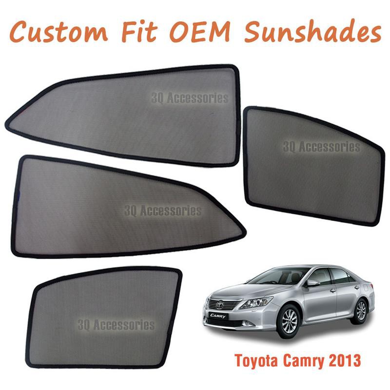 Custom Fit OEM Sunshades/ Sun shades For Toyota Camry 2013 Shopee