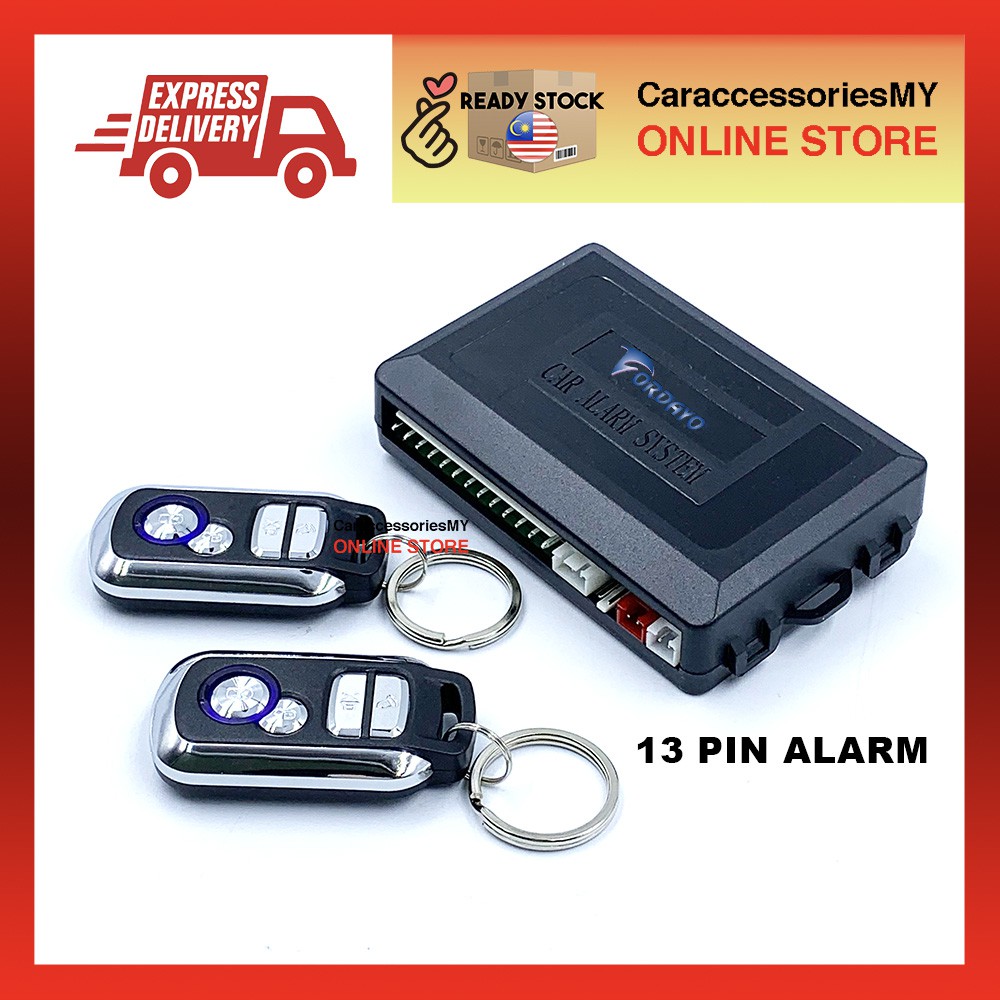 13Pin Universal Car Security Alarm System Fordayo universal car alarm