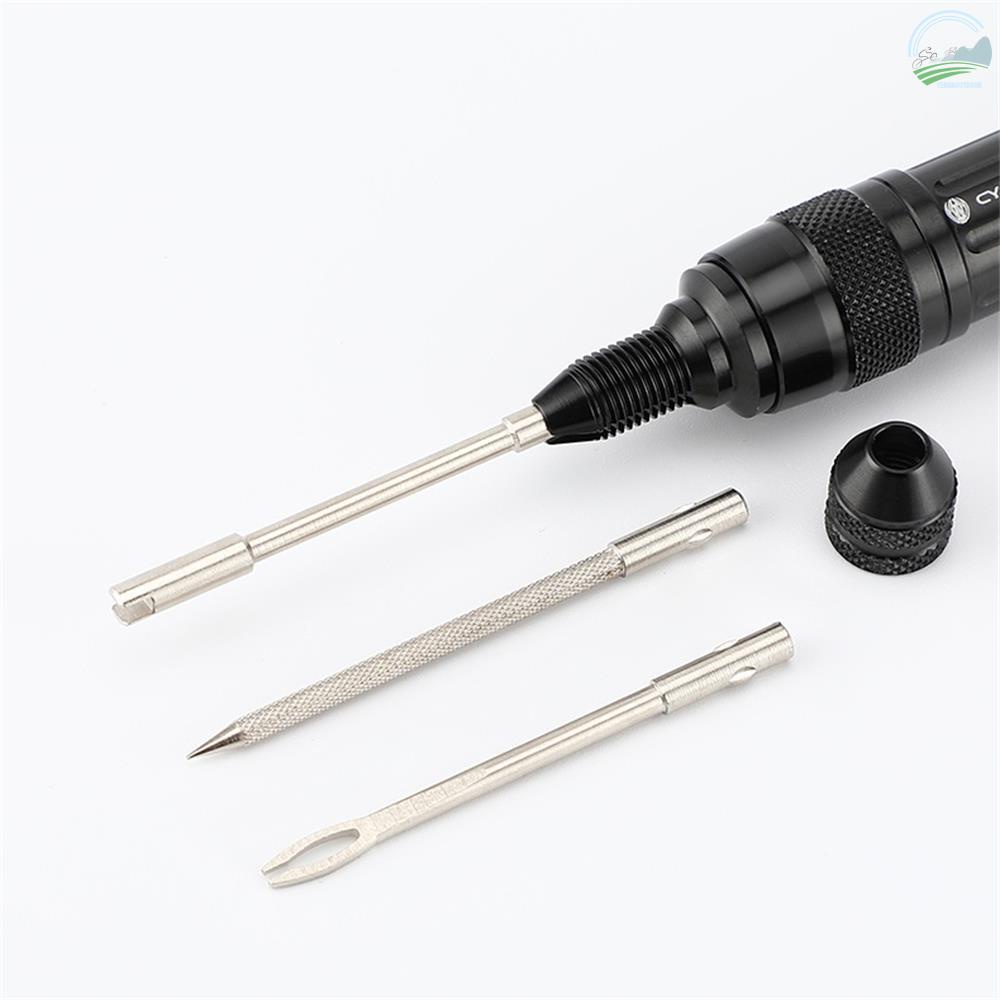 Pl DIY Tubeless Bike Tire Repair Kit Ultralight Vacuum Aluminum Alloy Tool Mountain Automobile 3 - Image 5