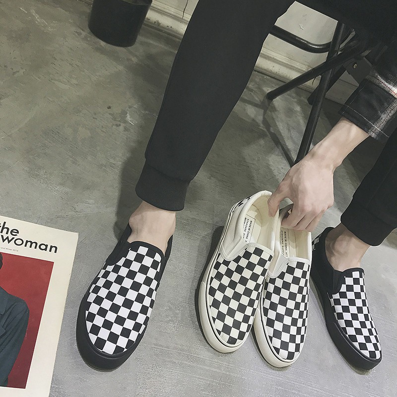 vans classic loafers