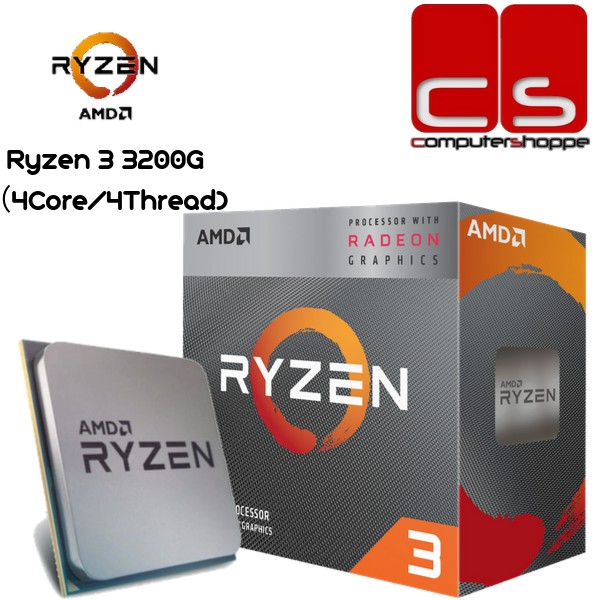 Amd Ryzen 3 30g 4 Core 4 Thread Processors Shopee Malaysia