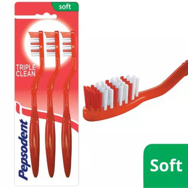 pepsodent triple clean toothbrush