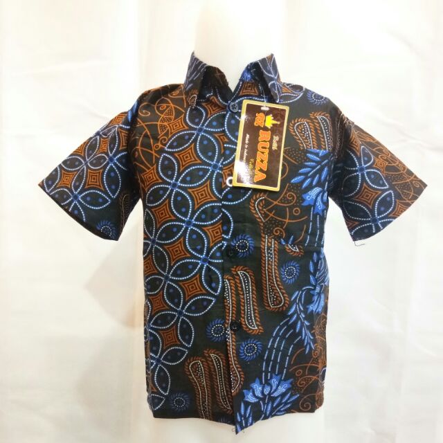  Kemeja Batik Kanak kanak  Shirt batik  design for kids 