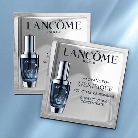 lancome genifique samples free