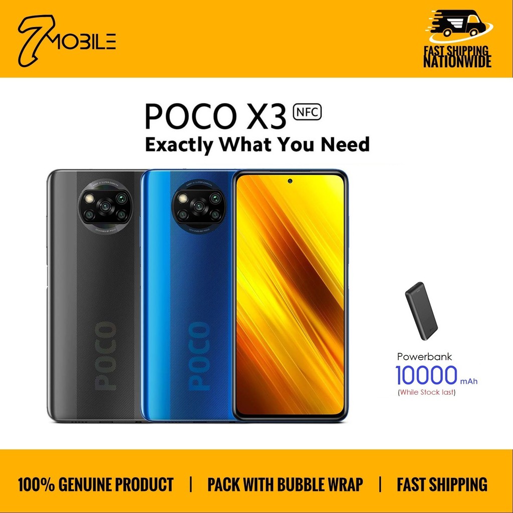 Spesifikasi dan harga Xiaomi Poco X3 Nfc di Malaysia - TechNave BM