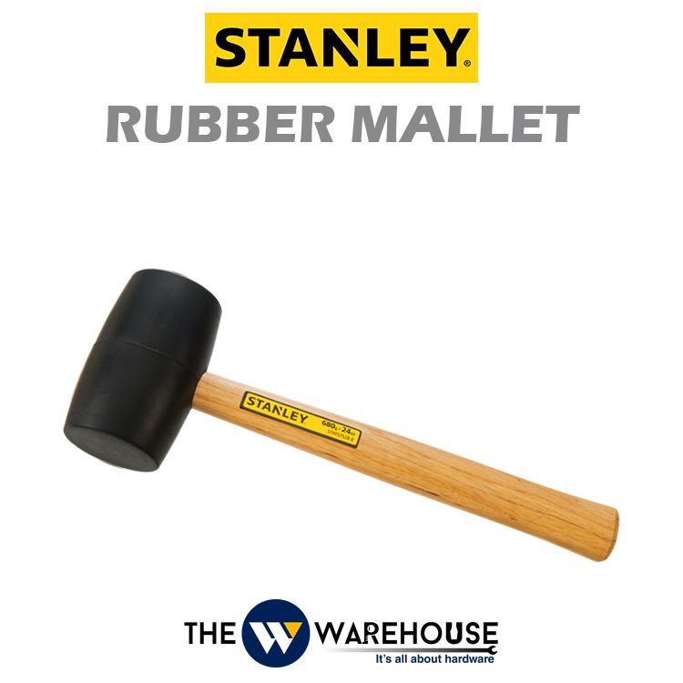 Stanley Rubber Mallet 16 Oz STHT57527-8 57-527 / 24 Oz STHT57528-8 57 ...