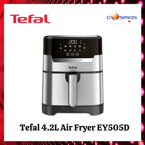 Tefal 4.2L EY505D Easy Fry & Grill Deluxe Air Fryer Shopee Malaysia
