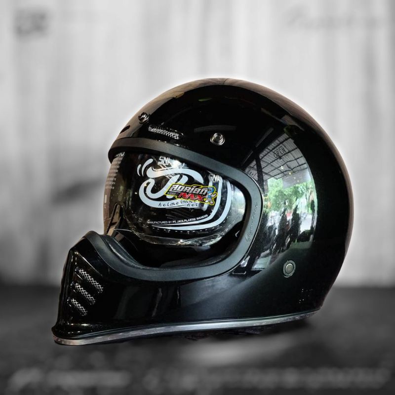 HITAM Jp SIGNATURE BLACK GLOSS ORI Helmet Helmet JPX Helmet FULLFACE