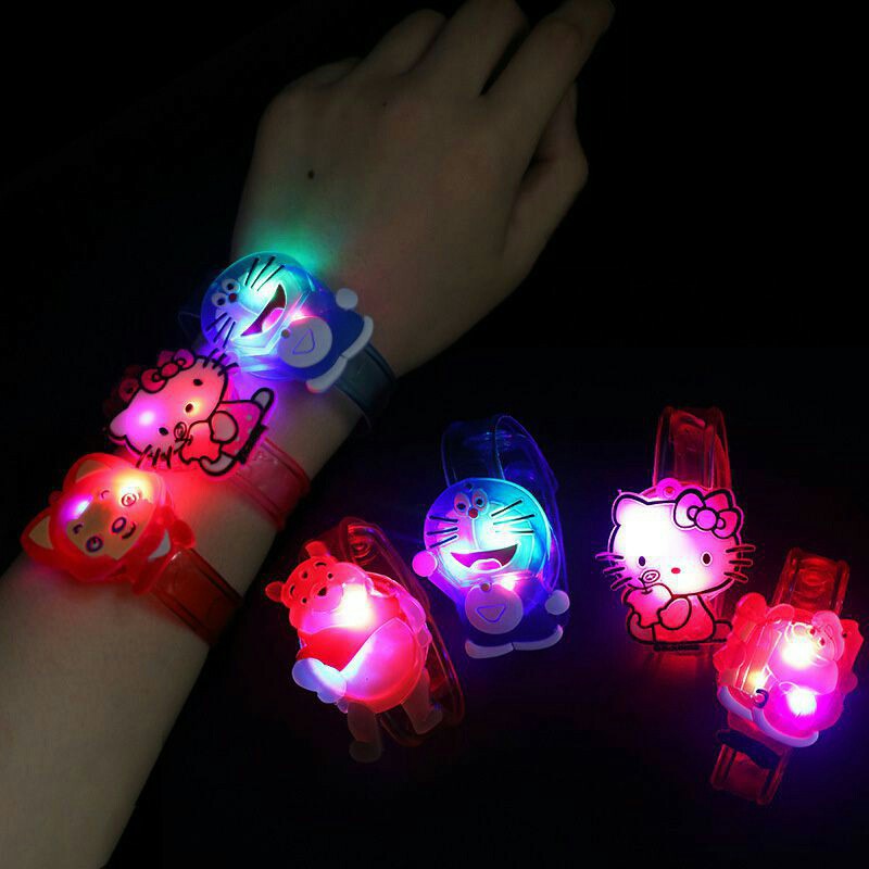 Ready Stock Birthday Party Doorgift Mainan Berlampu Kanak Kanak Luminous Kids Wrist