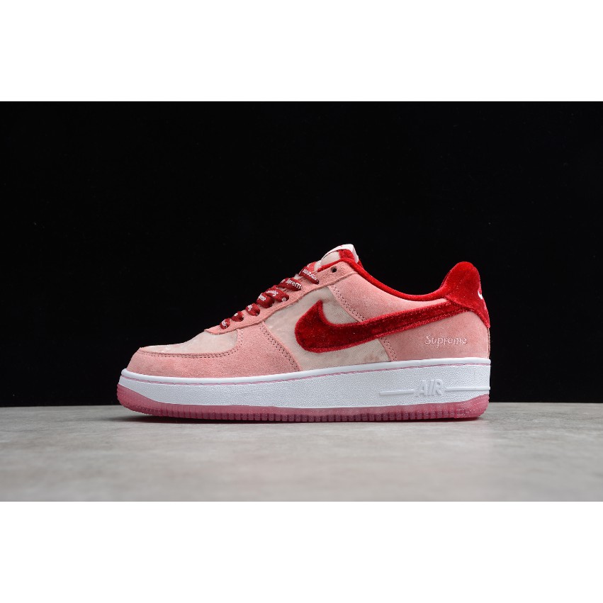 girls pink air force 1