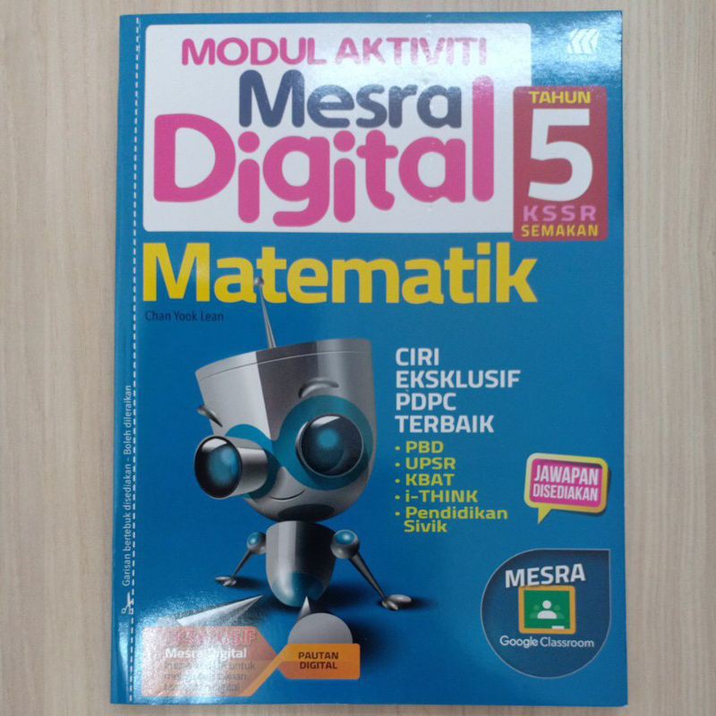 MODUL AKTIVITI MESRA DIGITAL MATEMATIK TAHUN 5  Shopee Malaysia