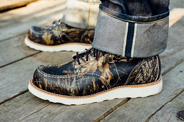 redwing camo boots