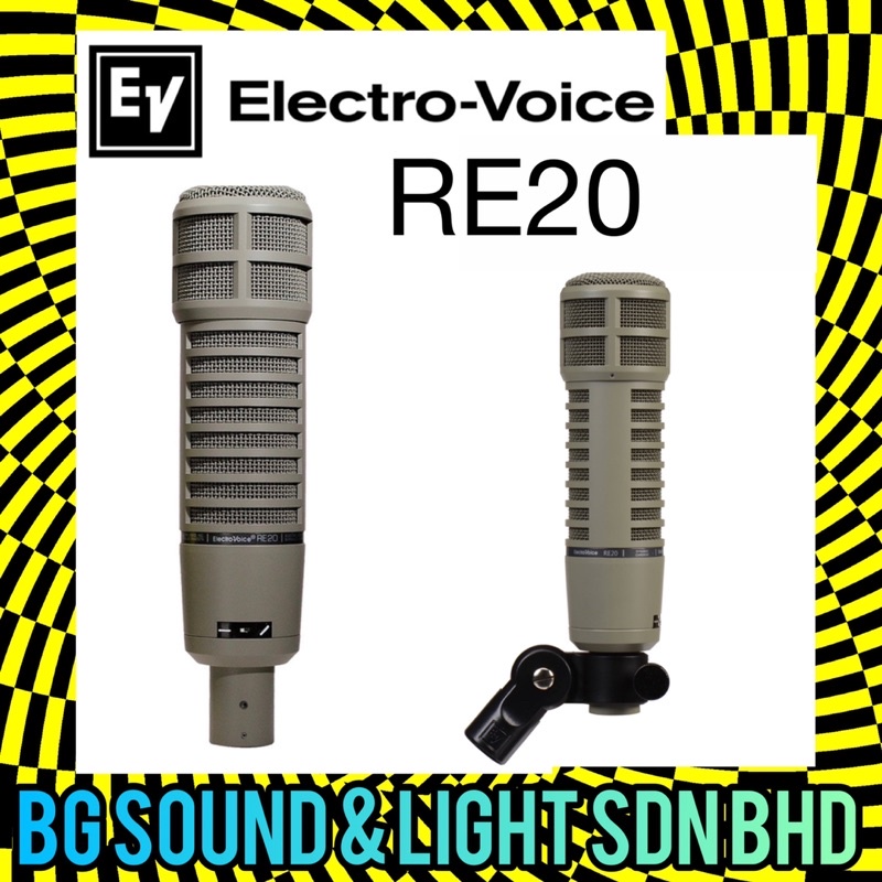 Electro-Voice EV RE20 Dynamic Cardioid Microphone RE-20 | RE 20