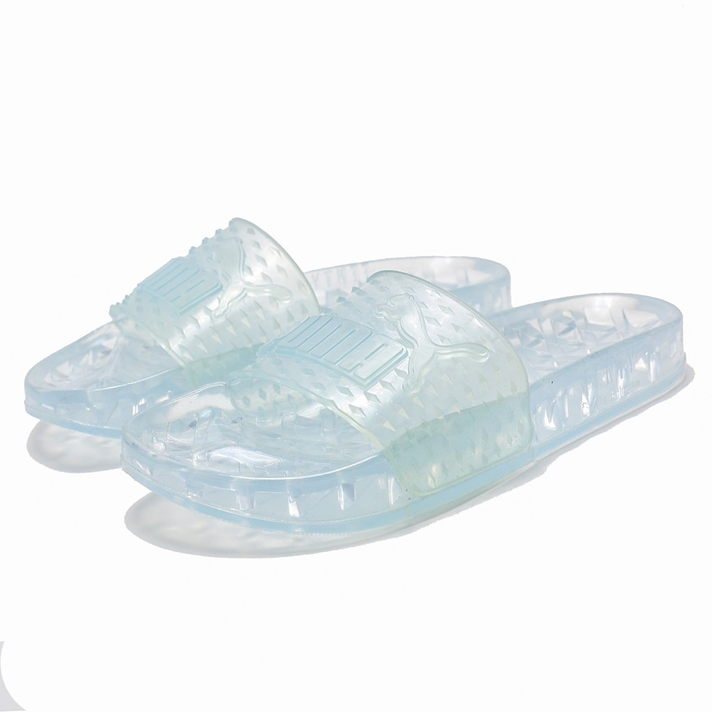 puma slippers transparent