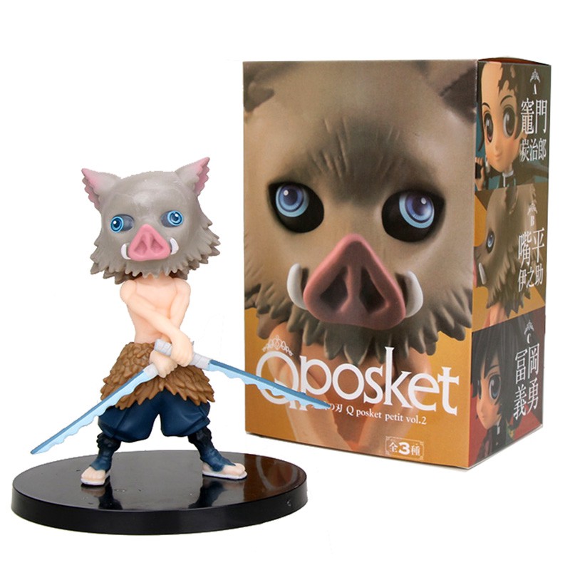 Anime Demon Slayer Kimetsu No Yaiba Q Posket Hashibira Inosuke Shopee Malaysia