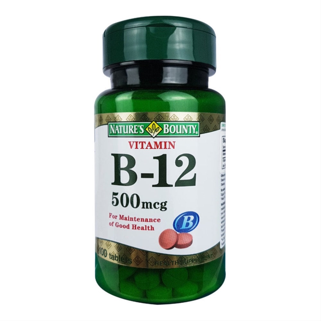 NATURE'S BOUNTY Vitamin B12 500mcg 100s Shopee Malaysia