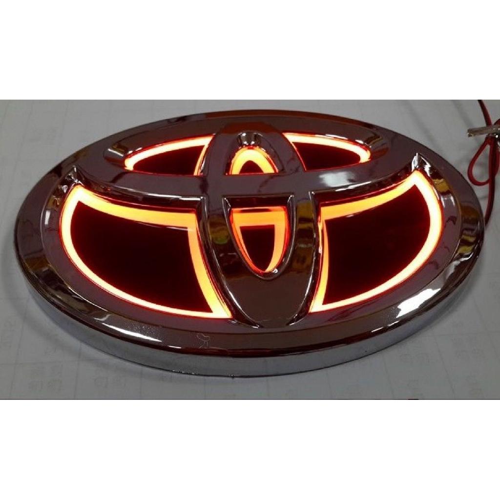 Toyota 5D Led Car Decal Tail Logo Light Badge Lamp Emblem Stick Car 