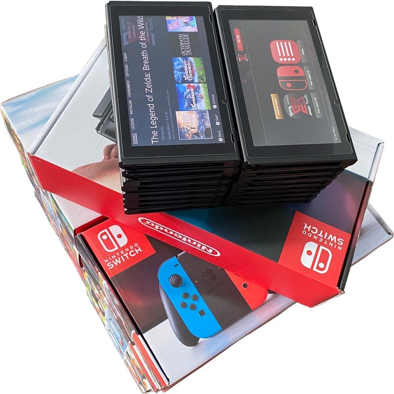 Nintendo Switch Jailbreak V1 Neon Free Full Games 256GB + Full