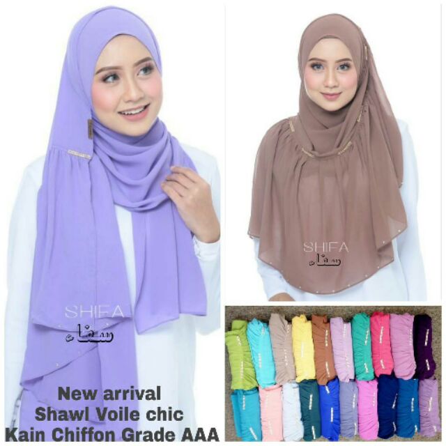 voile shawl