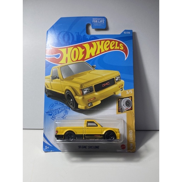 Hot Wheels Gmc Syclone Yellow Kroger Exclusive 2021 