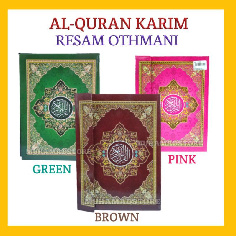 Al Quran Karim Resam Othmani (FREE PENUNJUK) | Shopee Malaysia