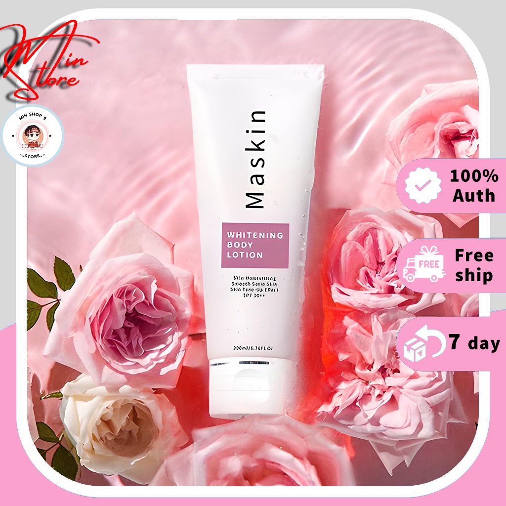 AUTH Whitening shower gel Body Lotion MASKIN Body Cream Perfume Smooth