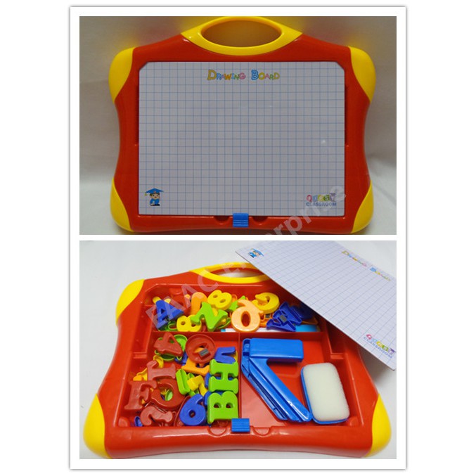 Magnetic Learning Drawing Board Alphabet ABC and Numbers