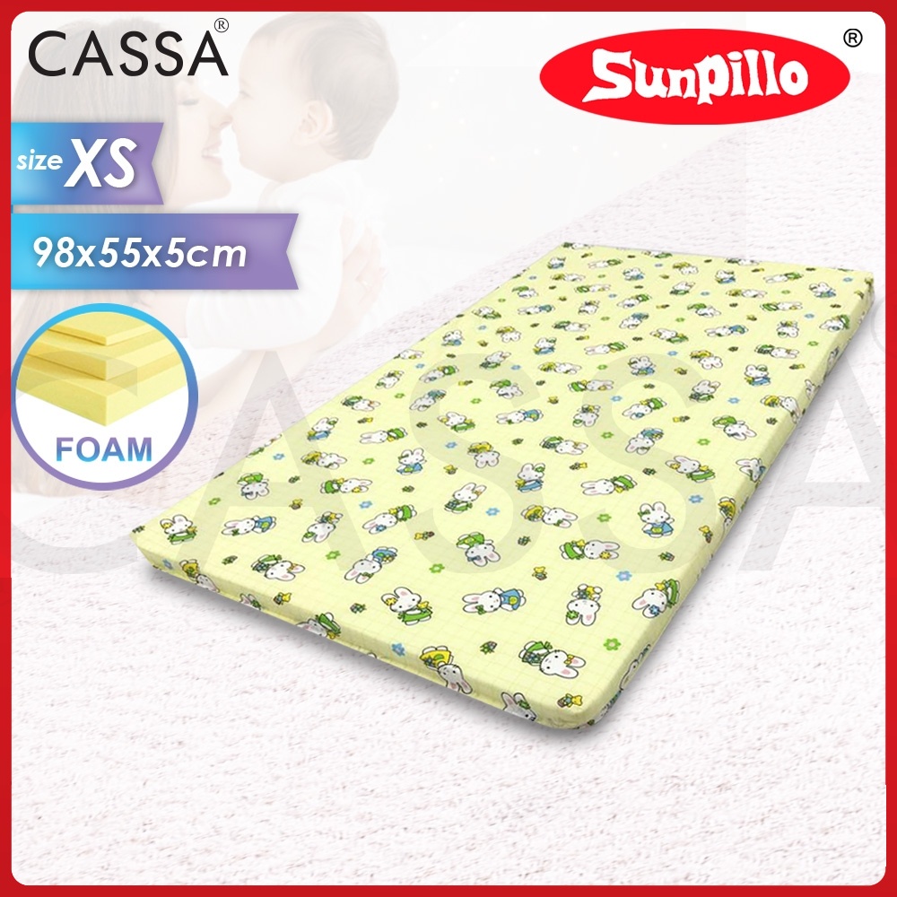 Cassa Sofy 2 Inches Thick Foam Baby Mattress (98X55) Suitable to 100x60 cm Baby Cot Shopee