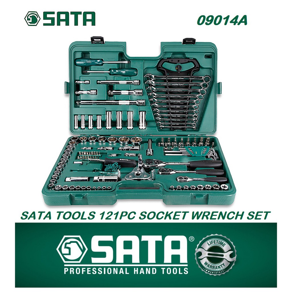 Sata Tools 121pcs 1 4 3 8 1 2 Dr Master Tool Set Shopee Malaysia