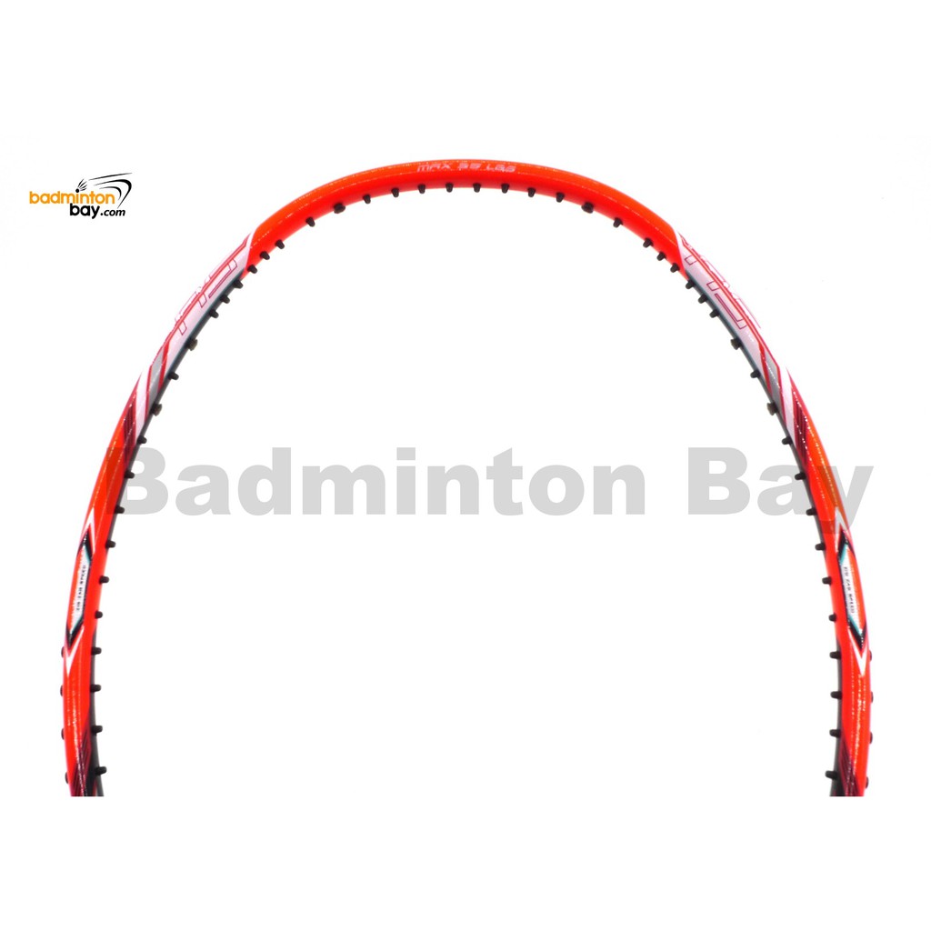 2x Apacs Zig Zag Speed Orange Compact Frame Badminton Racket (4U