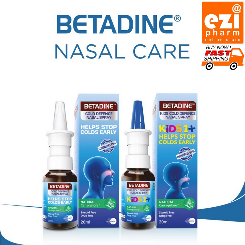 Betadine Cold Defence Nasal Spray 20ml | Shopee Malaysia