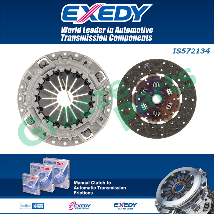 Exedy Daikin Clutch Kit Set IS572134 for Isuzu 4HF1 (12" inch