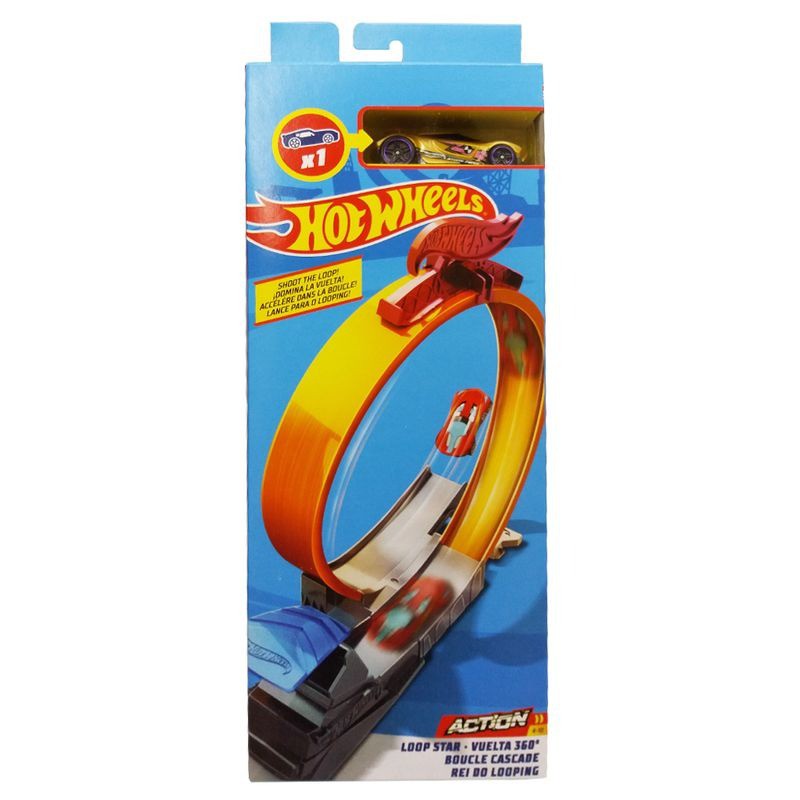 hot wheels loop star playset